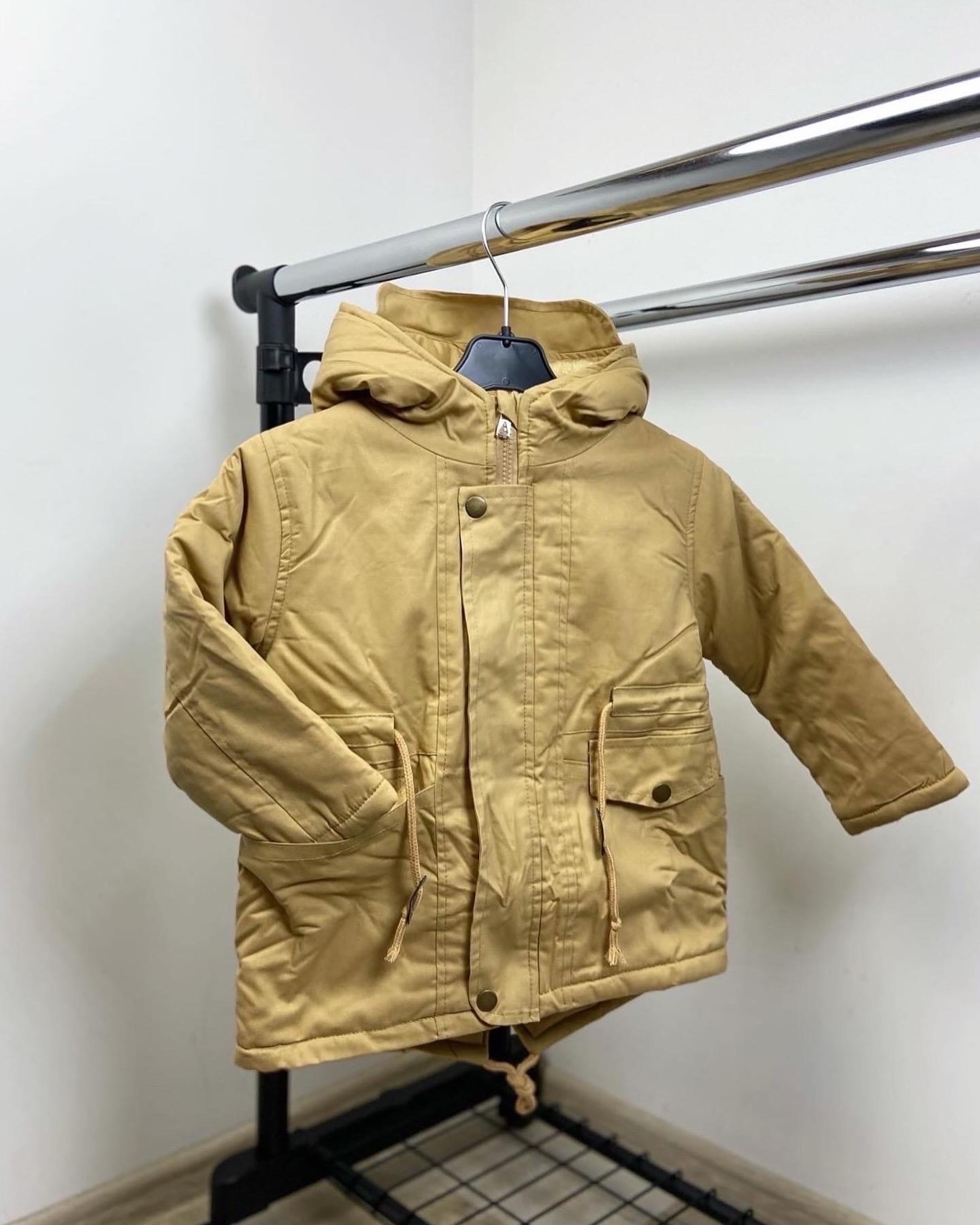 Куртка дитяча 6 100 см Бежевий (31965876)
