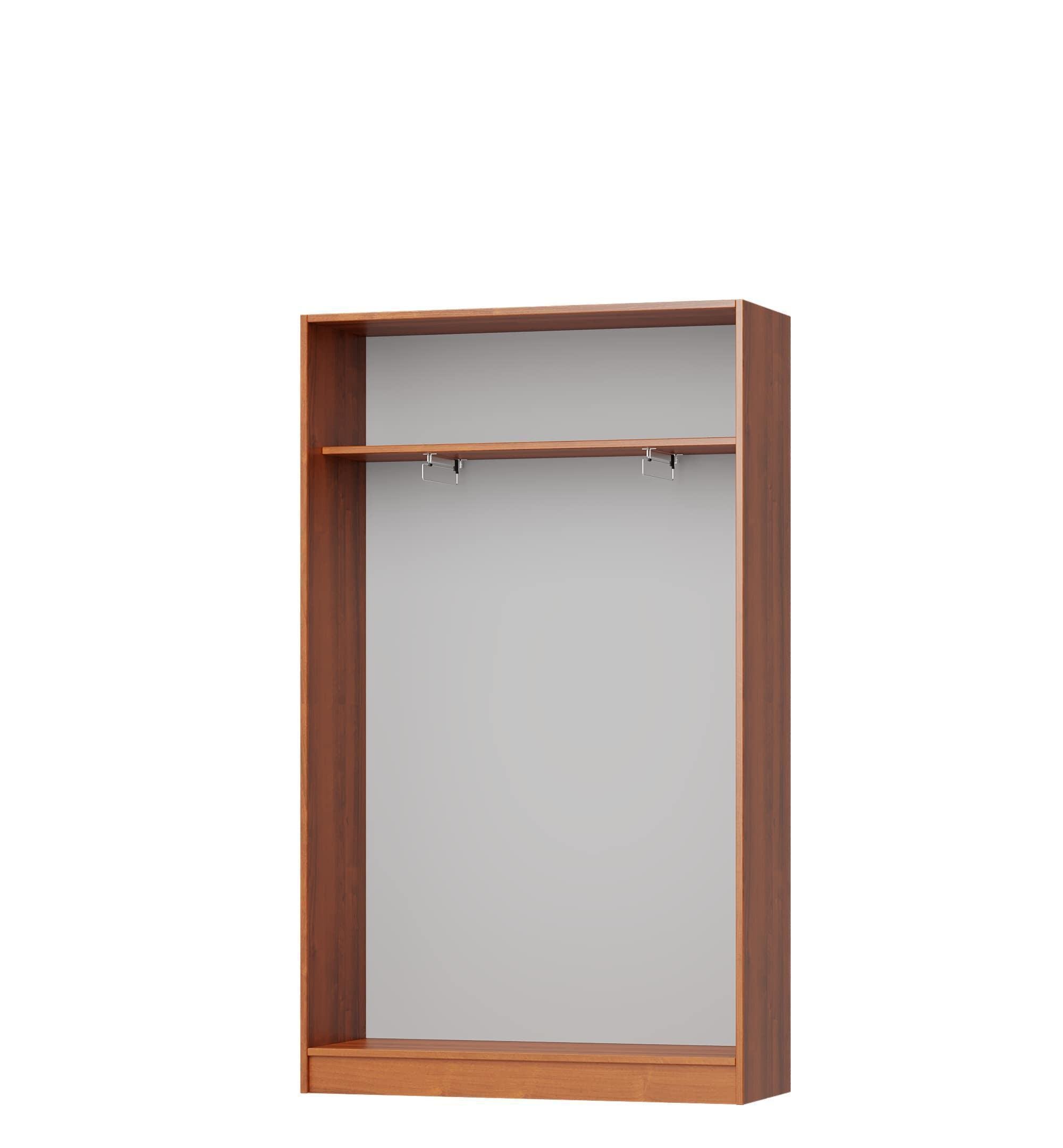 Шкаф-купе двухдверный MebelStar Уни AL ДСП/зеркало 120x45x210 см Дуб сонома (MBS-2615) - фото 2