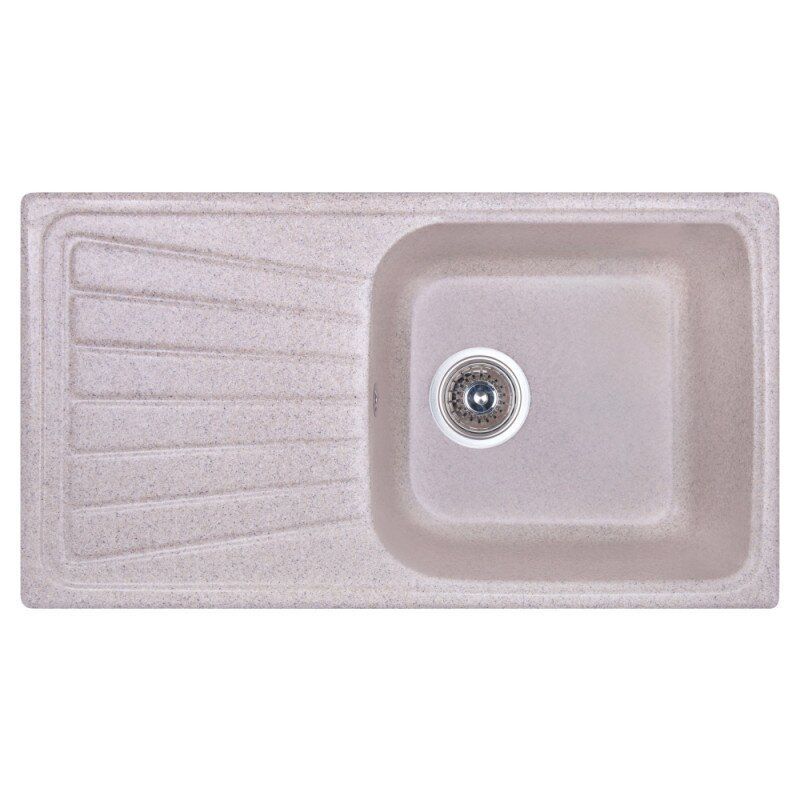 Мойка для кухни Cosh 8146K COSH8146K300 с сифоном 780x435 мм Бежевый (62140)