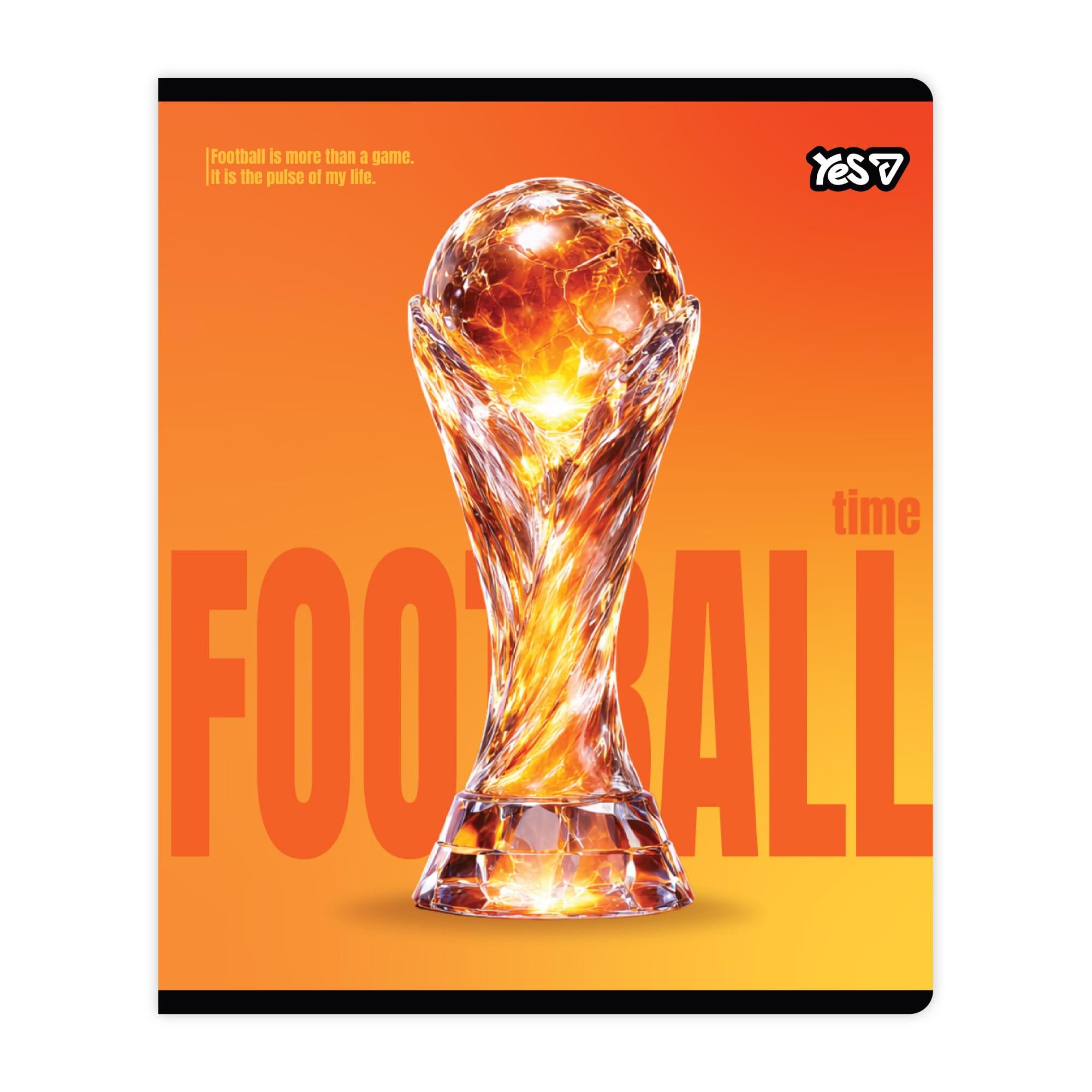 Зошит шкільний YES Football клітинка 18 арк. (768581)