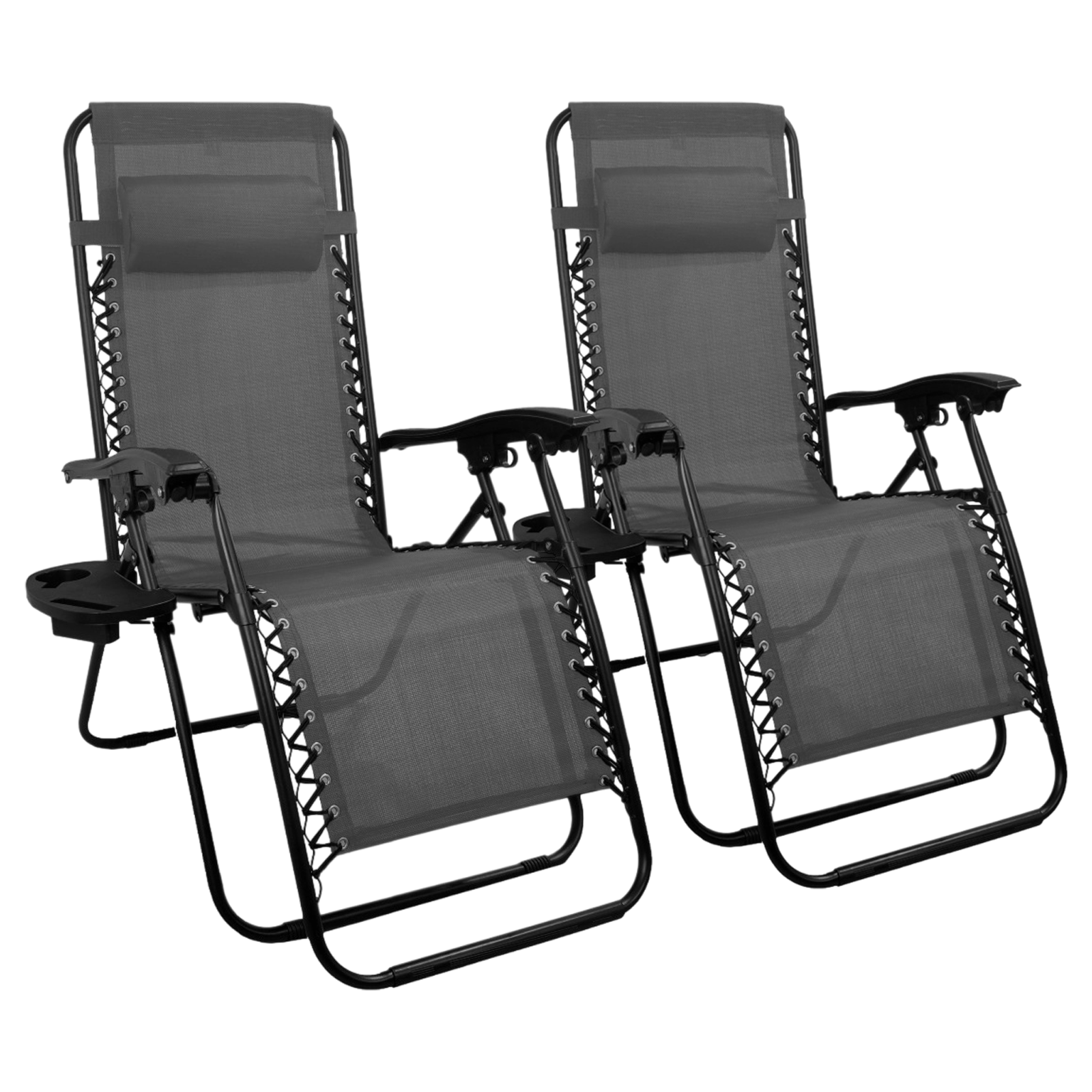 Комплект шезлонгів 4P Flex 2 шт. Сірий