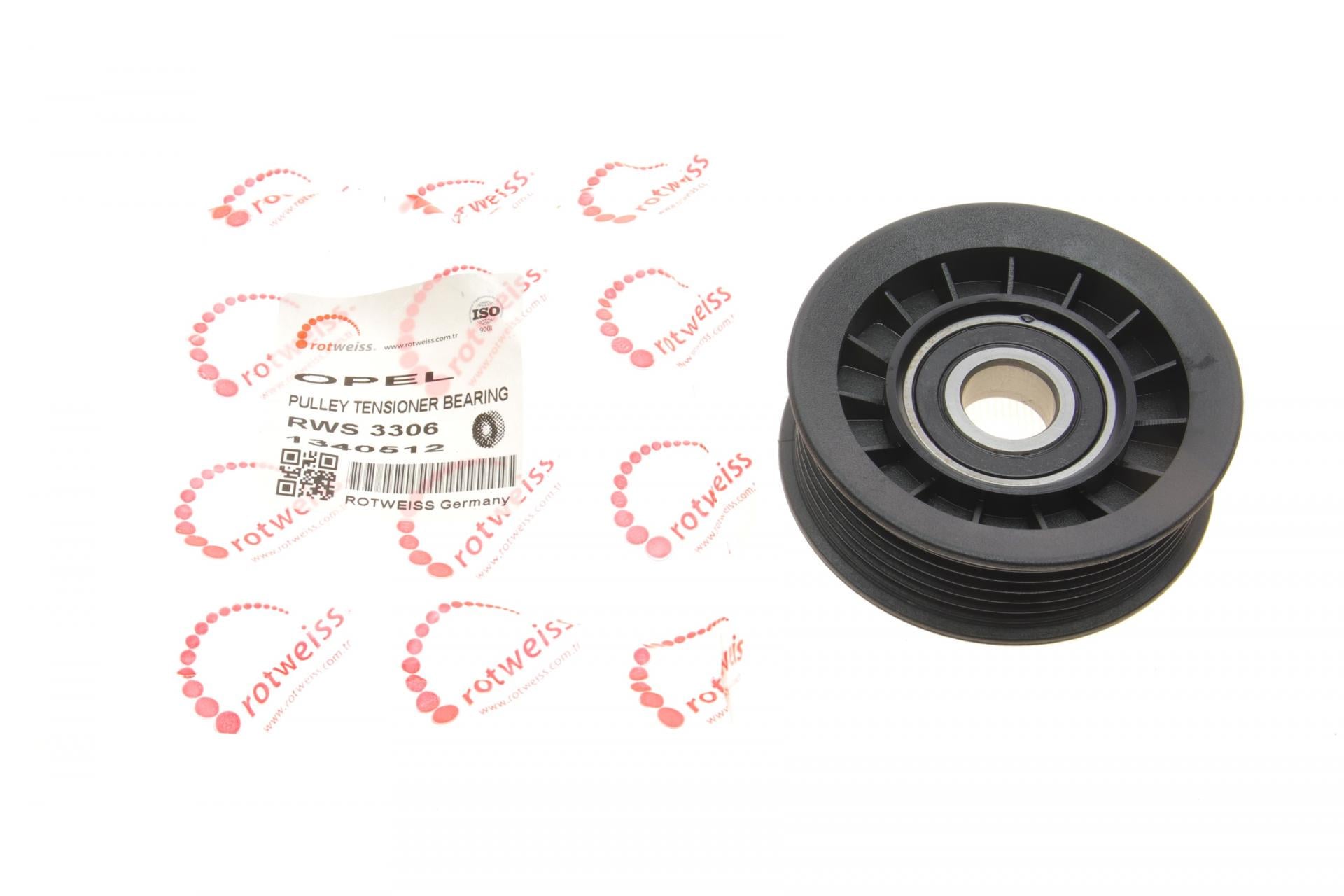 Ролик генератора ROTWEISS для Opel Vectra 95-09 паразитный RWS3306