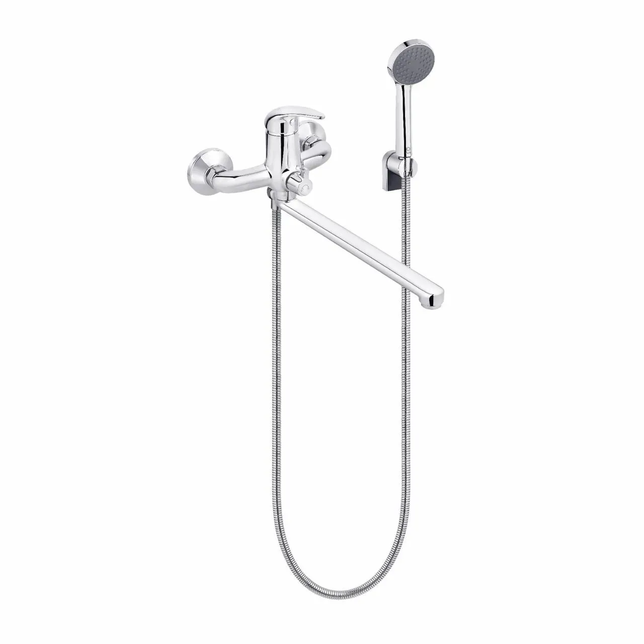 Змішувач для ванни Perla Ray довгий гусак Хром (PBZ2389-2) Змішувач для ванни Perla Ray довгий гусак Хром (PBZ2389-2)