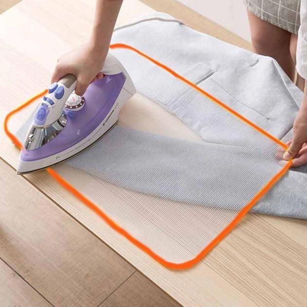 Сетка Ironing для глажки деликатных вещей защитная 57х39 см - фото 5