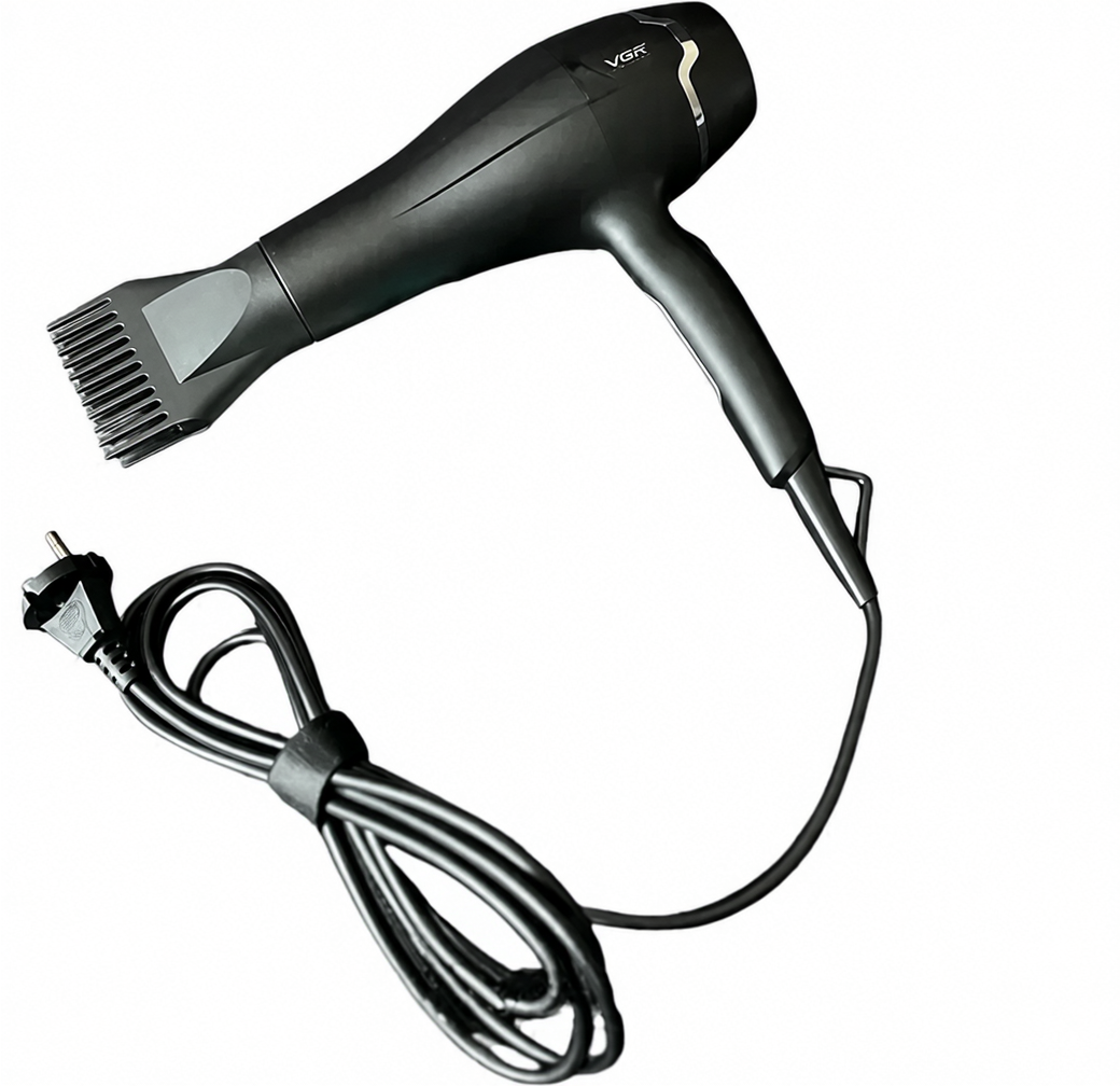 Фен VGR V-450 2400 Вт для быстрой укладки с насадками (2104619586) Фен VGR V-450 2400 Вт для быстрой укладки с насадками (2104619586)