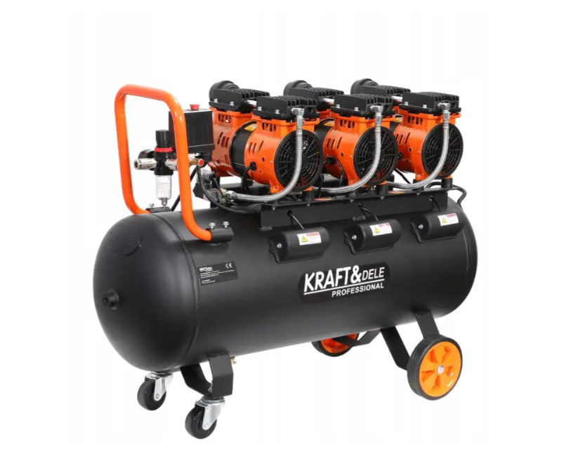 Компрессор безмасляный Kraft&Dele KD1394 100 л 3x1500 Вт 230 В (29535978) - фото 9 Компрессор безмасляный Kraft&Dele KD1394 100 л 3x1500 Вт 230 В (29535978) - фото 9
