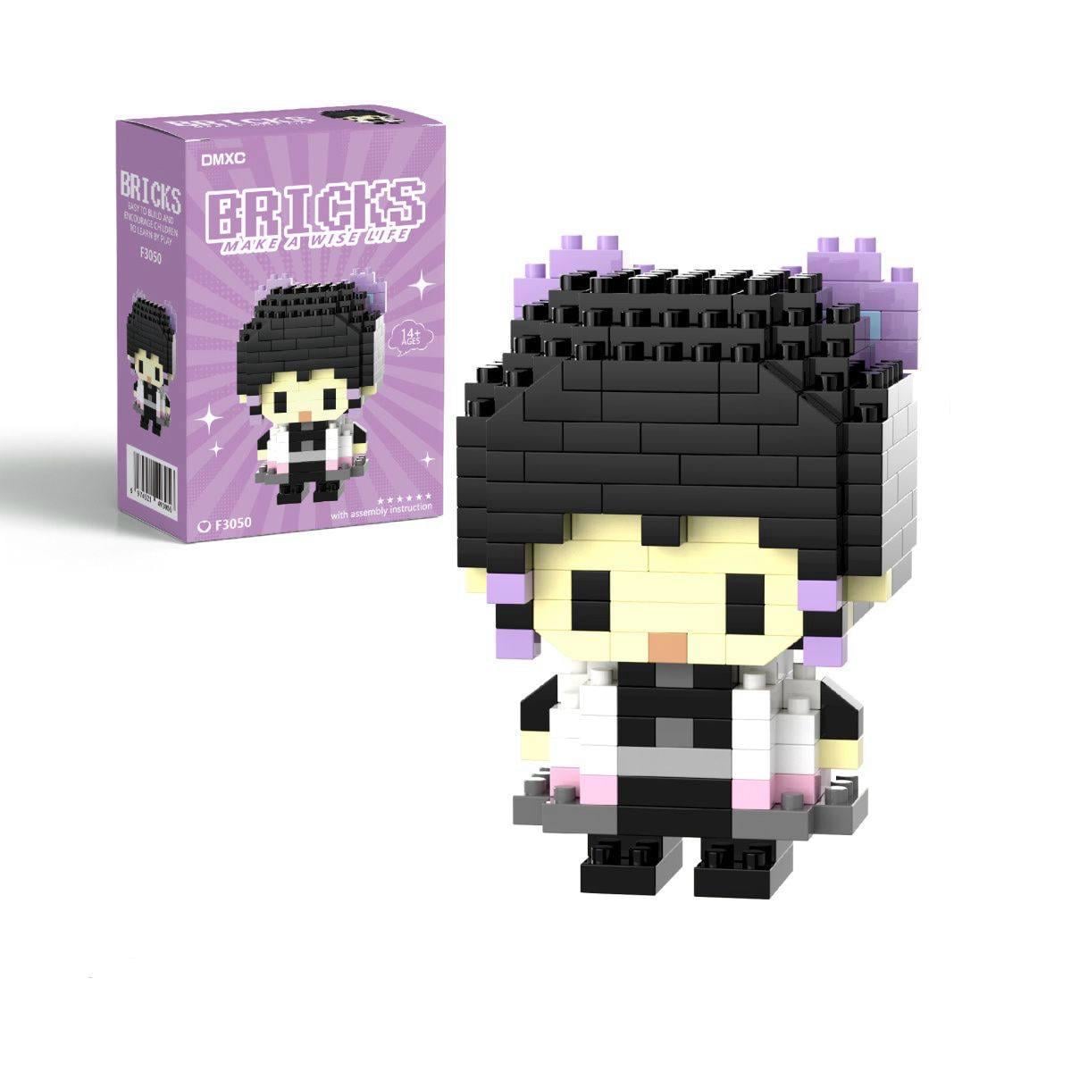Мини-конструктор 3D Bricks Demon Slayer Клинок рассекающий демонов коллекционная фигурка Шинобу Кочо (2983826281)