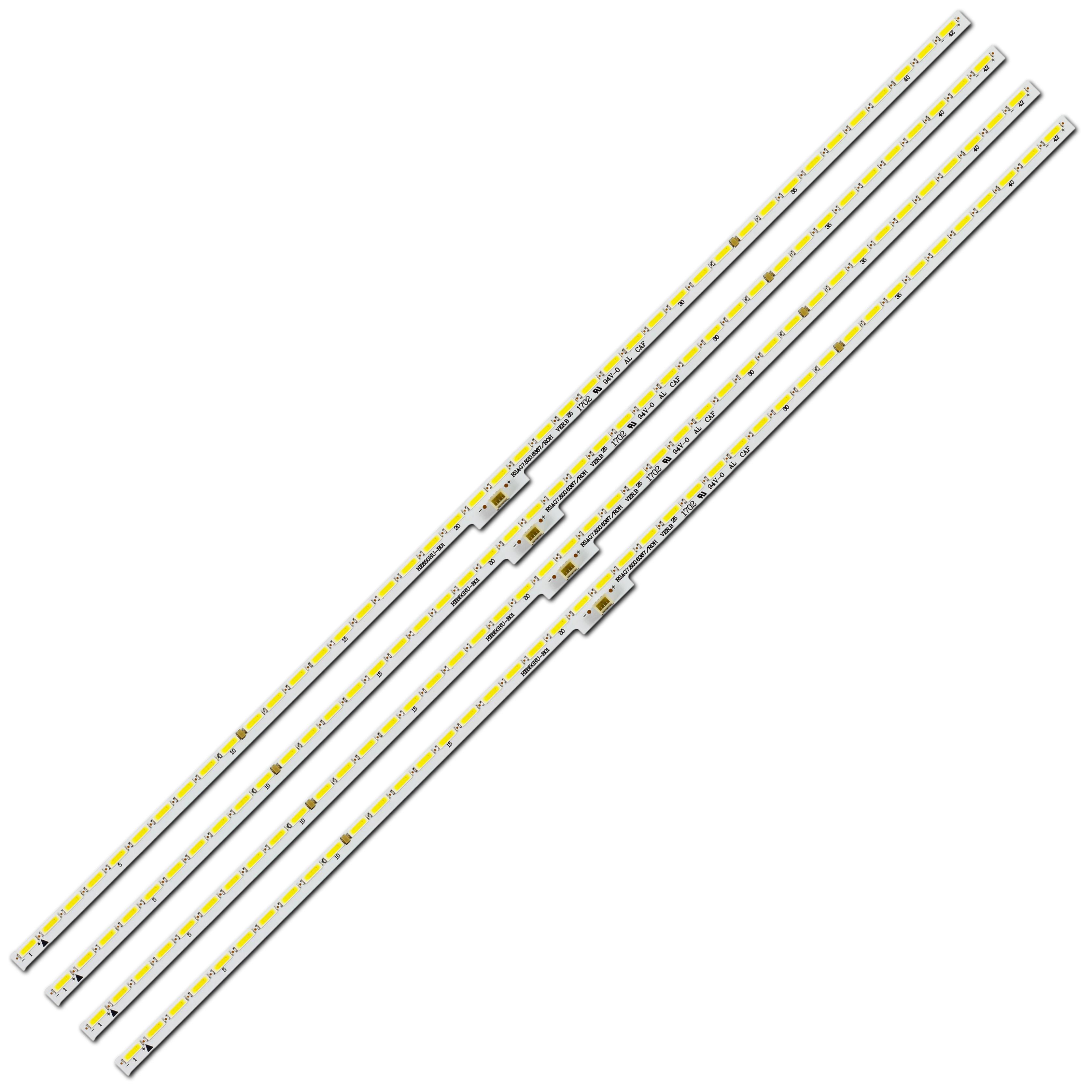 Комплект LED підсвітки для TV HE650HU-B01 RSAG7.820.6367/ROH VER.B HE650HU-B31 LT-1146680 GT-1146680-A 65" 4 шт. (ART-15307)