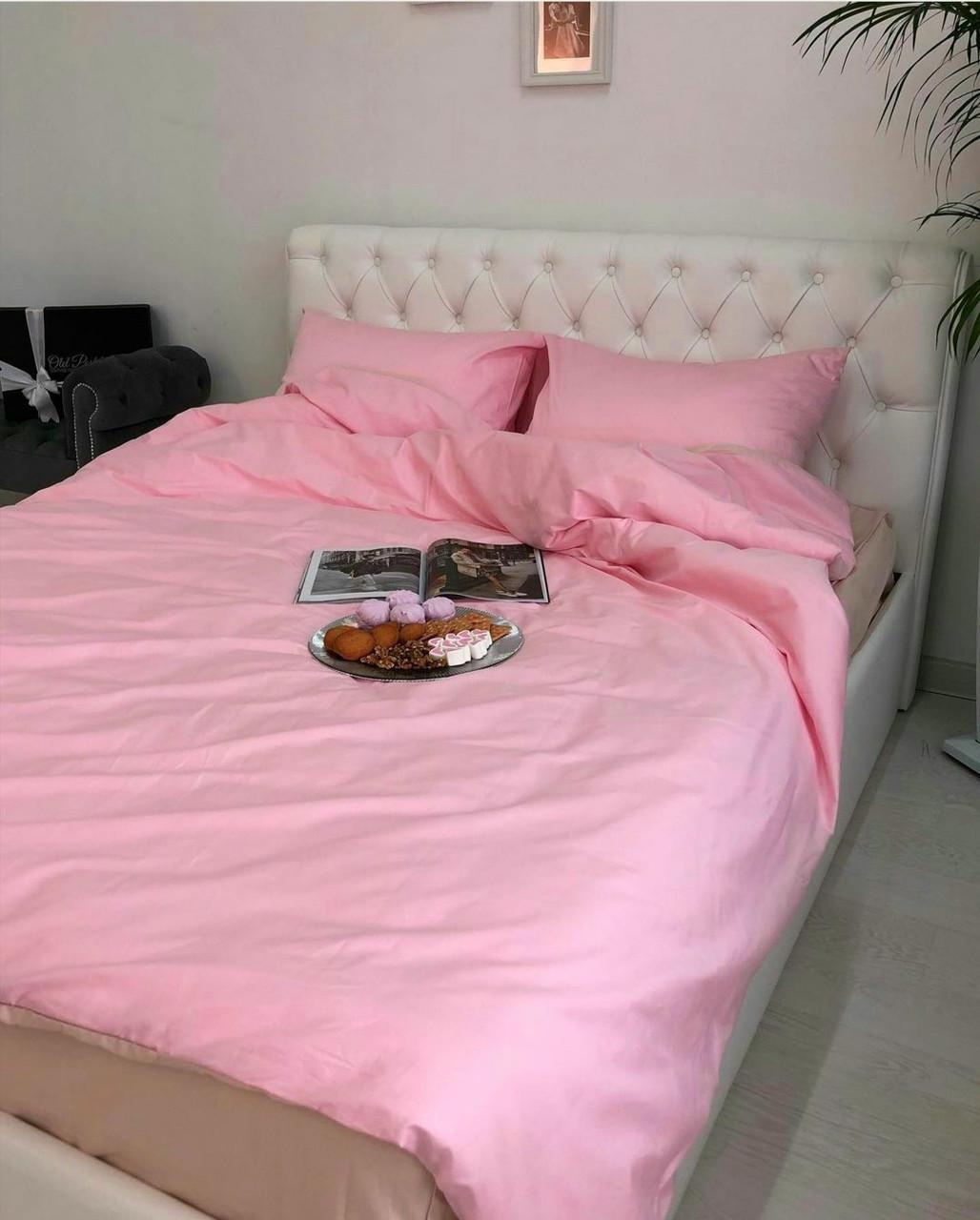 Постельное белье поплин Lux евро макси Rose (1634727616)