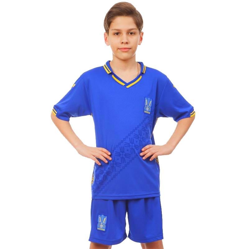 Футбольна форма SP Sport 2020 Збірної України з футболу для хлопчиків дітей XL Синій (CO-8172)