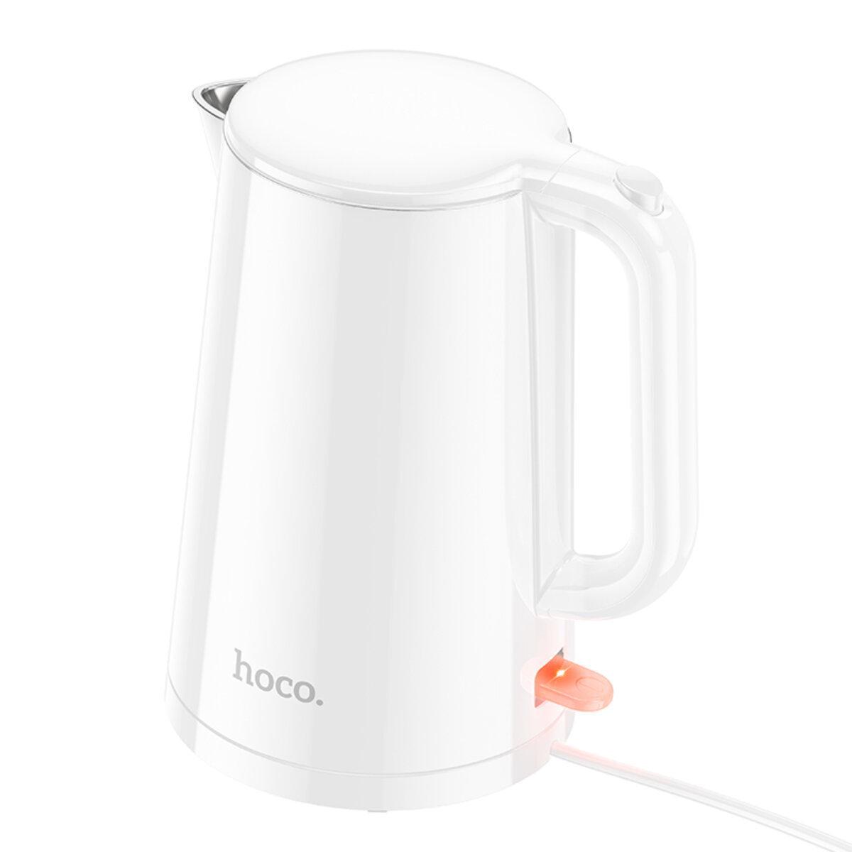 Электрочайник Hoco HE11 EU 1800W 1,7 л White (6942007638159)