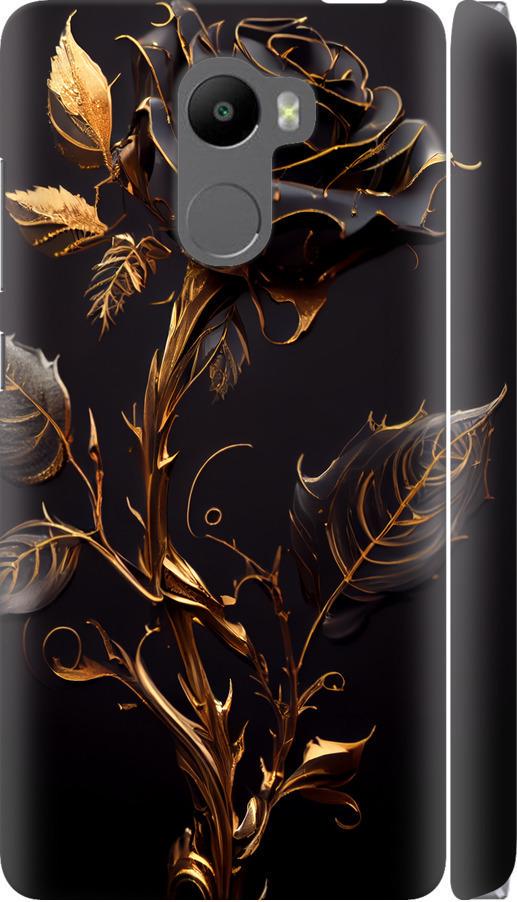 Чехол на Xiaomi Redmi 4 Роза 3 (5552m-417-42517)