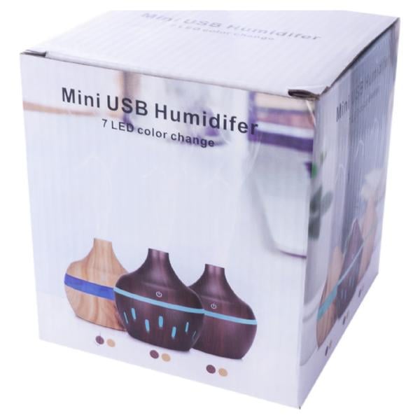 Увлажнитель воздуха Air Purifier EL 003 низкий Темное дерево - фото 3