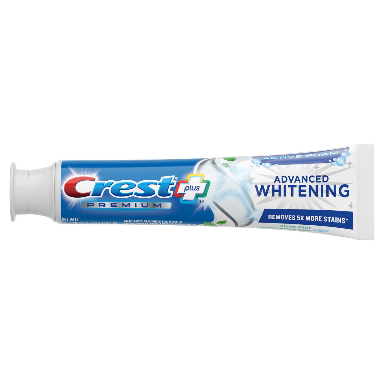 Зубна паста відбілююча Crest Premium Plus Advanced Whitening Toothpaste 147 г (037000711674) - фото 2