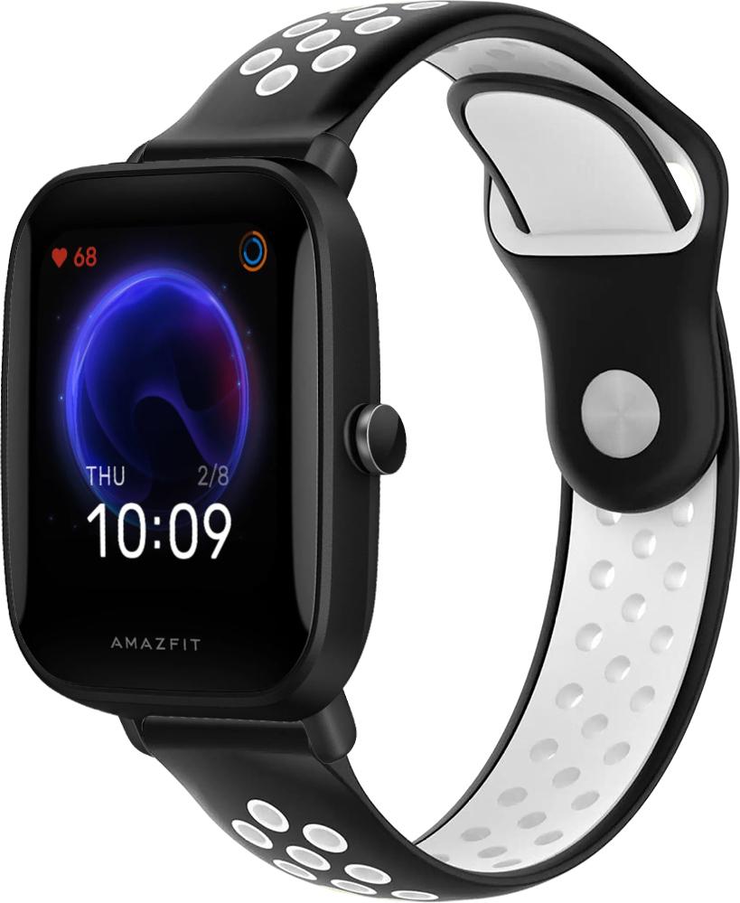 Ремешок Sport для Amazfit Bip U Pro Black/White (23410-1E)