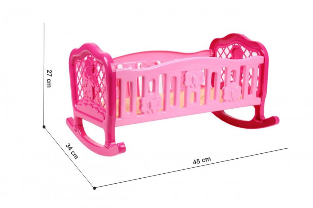 Ліжечко для ляльки Technok Toys 4524 з постільною білизною (113575) - фото 2 Ліжечко для ляльки Technok Toys 4524 з постільною білизною (113575) - фото 2