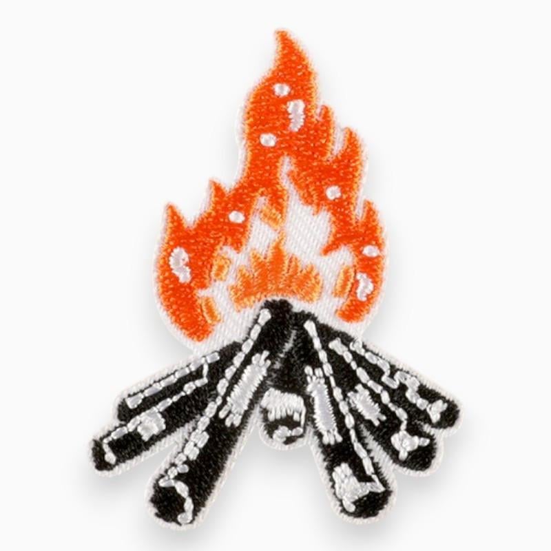 Термоаплікація Bonfire вишита 5,4х4 см 1 шт. Помаранчевий (АК5440п33)