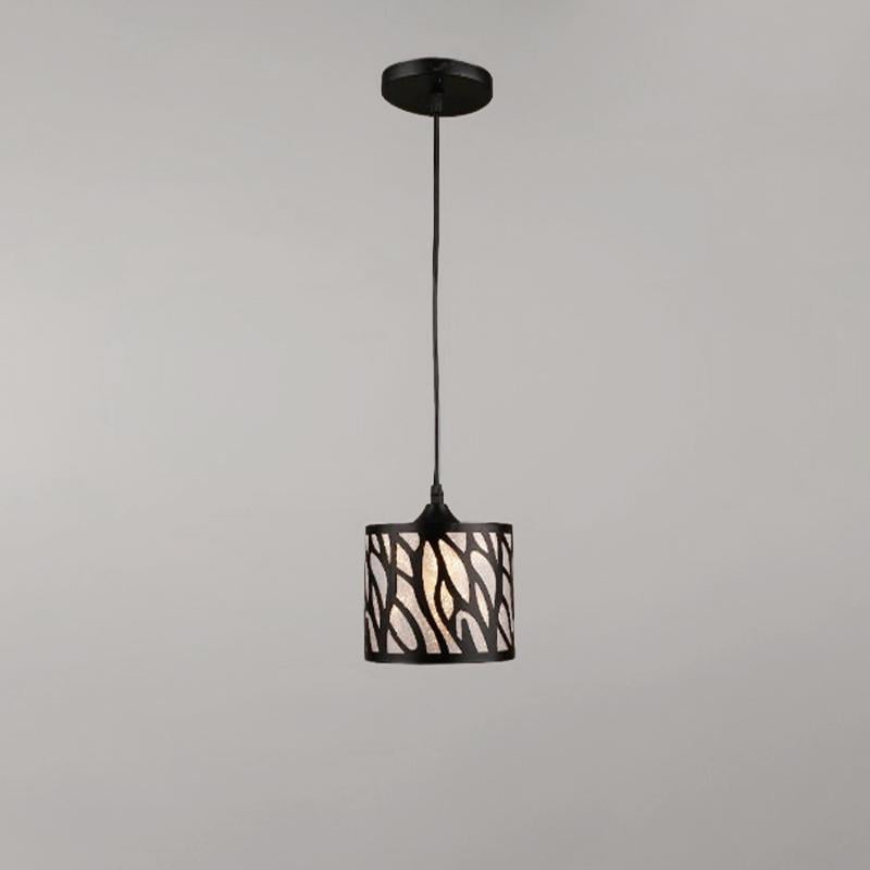 Люстра подвесная с абажуром Light House SRS-16397/1Н Черный