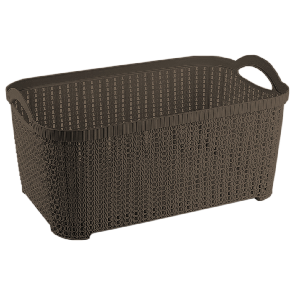 Корзина Flexi 32 л Темно-коричневый