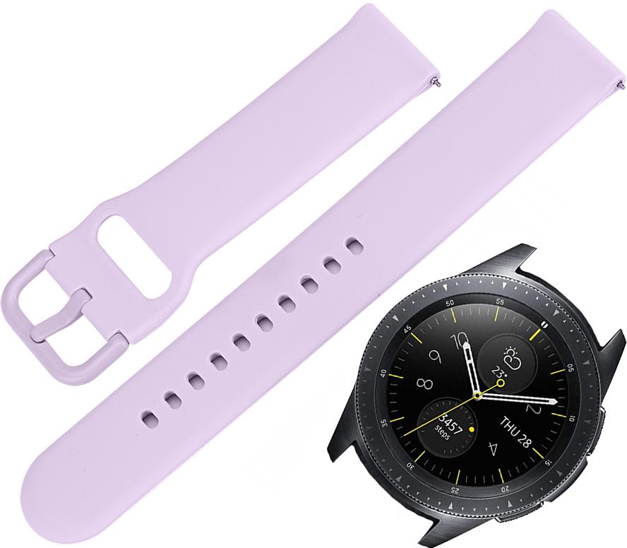 Ремешок Matte Style для Galaxy Watch 42 мм Glicine (19800) - фото 2 Ремешок Matte Style для Galaxy Watch 42 мм Glicine (19800) - фото 2