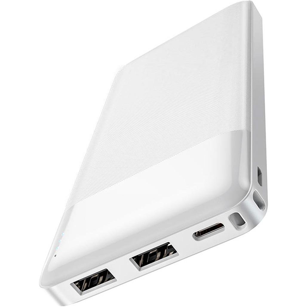 Зовнішній акумулятор Hoco J72 Easy Travel 10000 mAh 10W White (738387)