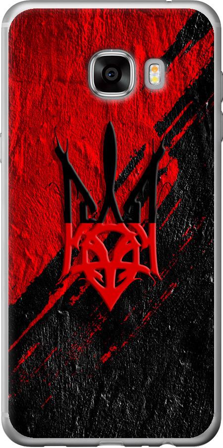 Чехол на Samsung Galaxy C7 C7000 Герб v4 (5293u-302-42517)