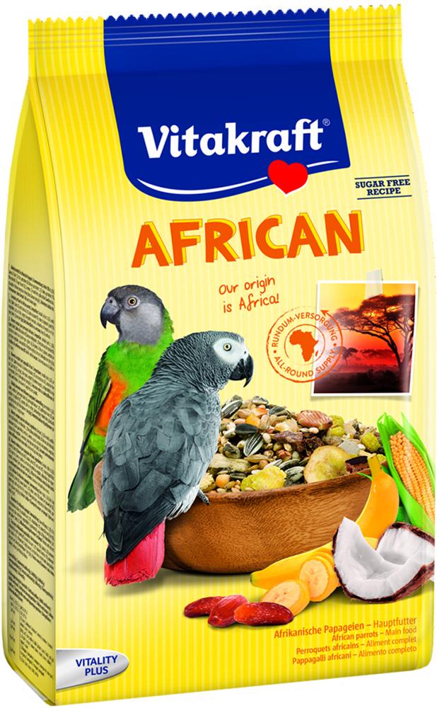 Корм для африканських папуг Vitakraft African повсякденний 750 г (4008239216403)