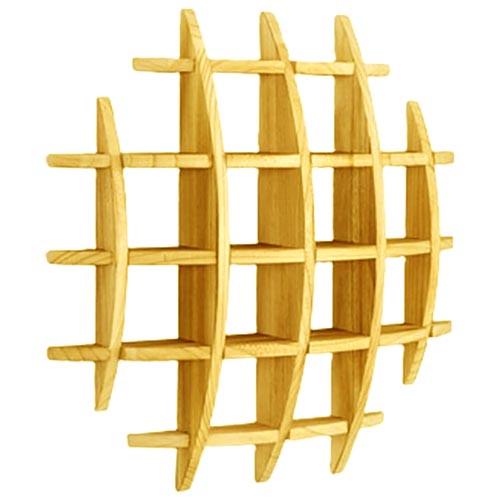 Полка для кружек из дерева Галиро Карри (СДК-009503)