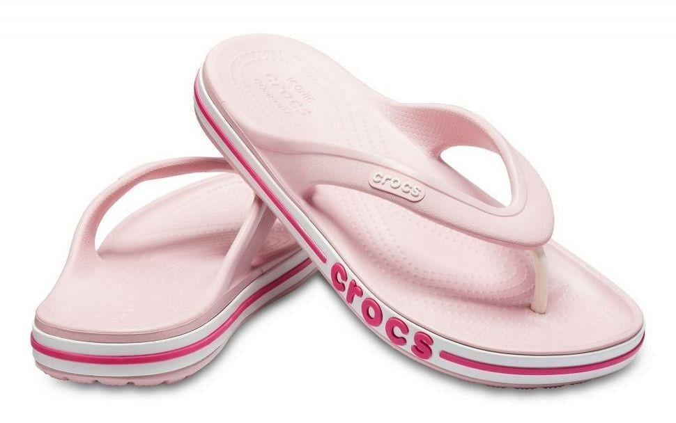 В'єтнамки жіночі Crocs Bayaband Flip Petal Pink р. 42-43 Рожевий (23294)