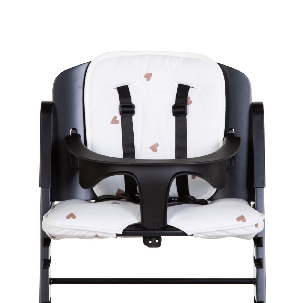 Подушка до стільця для годування Childhome Evosit High Chair Hearts (CCEVOSITJOH)