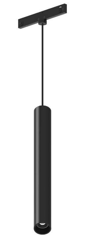 Світильник магнітний трековий MERALLI LONG TUBE 6W 3000K/6000K регульована WIFI 2,4G TUYA Чорний (TRPDLT006)