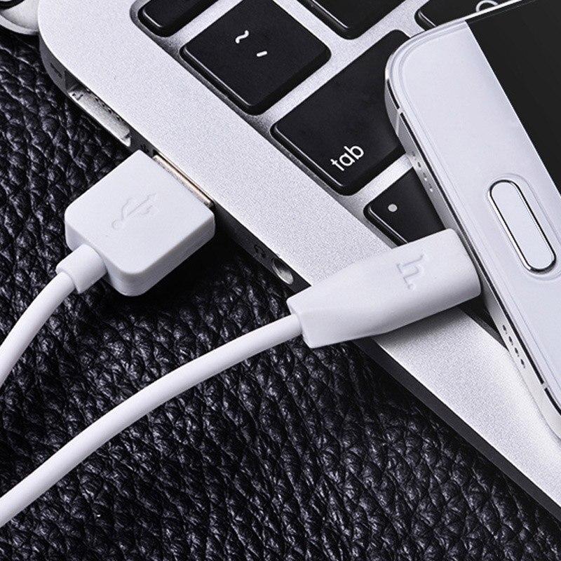 Кабель интерфейсный Hoco X1 USB-Type-C 1 м White (13263) - фото 4