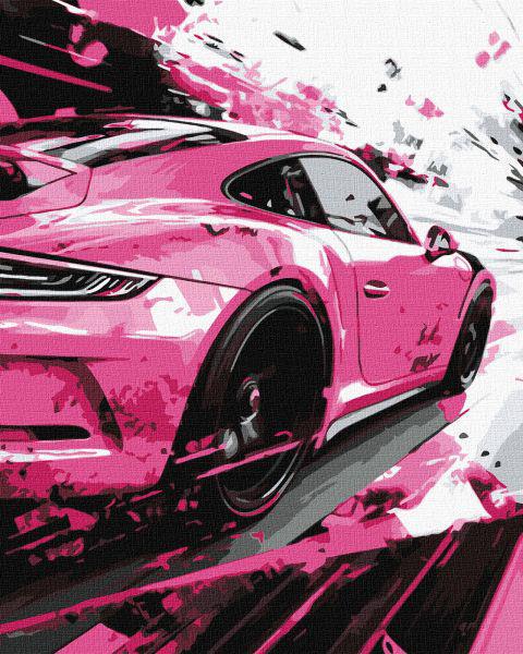 Картина за номерами Ideyka Рожевий стиль 40x50 см (Id-KHO5156)