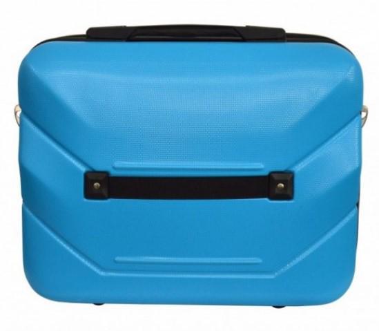 Б'юті-кейс пластиковий Bonro 10500803 великий Блакитний - фото 2 Б'юті-кейс пластиковий Bonro 10500803 великий Блакитний - фото 2