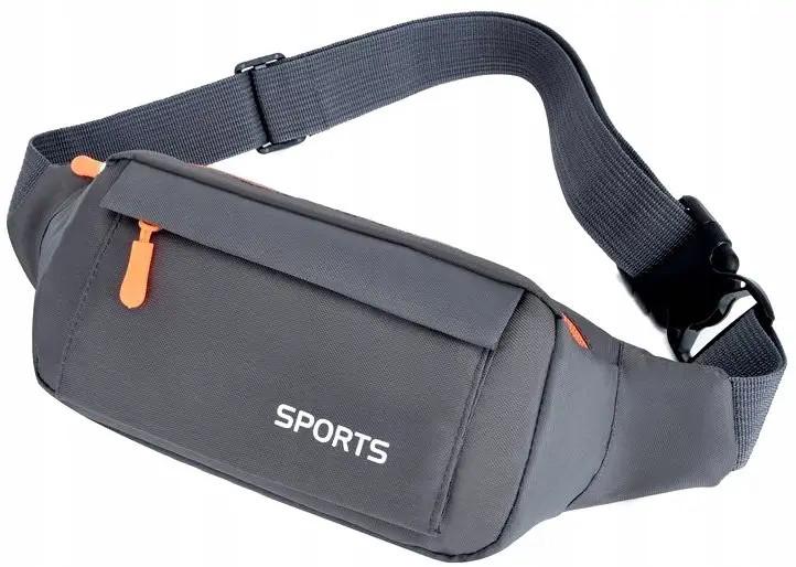 Сумка поясная Fasion Sports Серый (posuper126_81195444856)