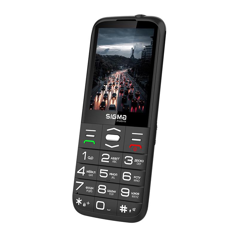 Телефон Sigma mobile Comfort 50 Grace Black - фото 2