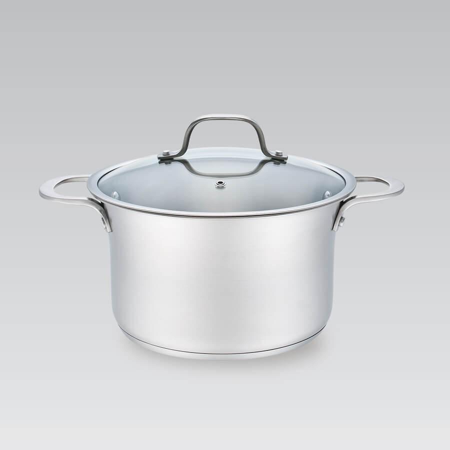 Кастрюля Maestro Ø 20 см 2,5 л нержавеющая сталь (84b69583) Кастрюля Maestro Ø 20 см 2,5 л нержавеющая сталь (84b69583)