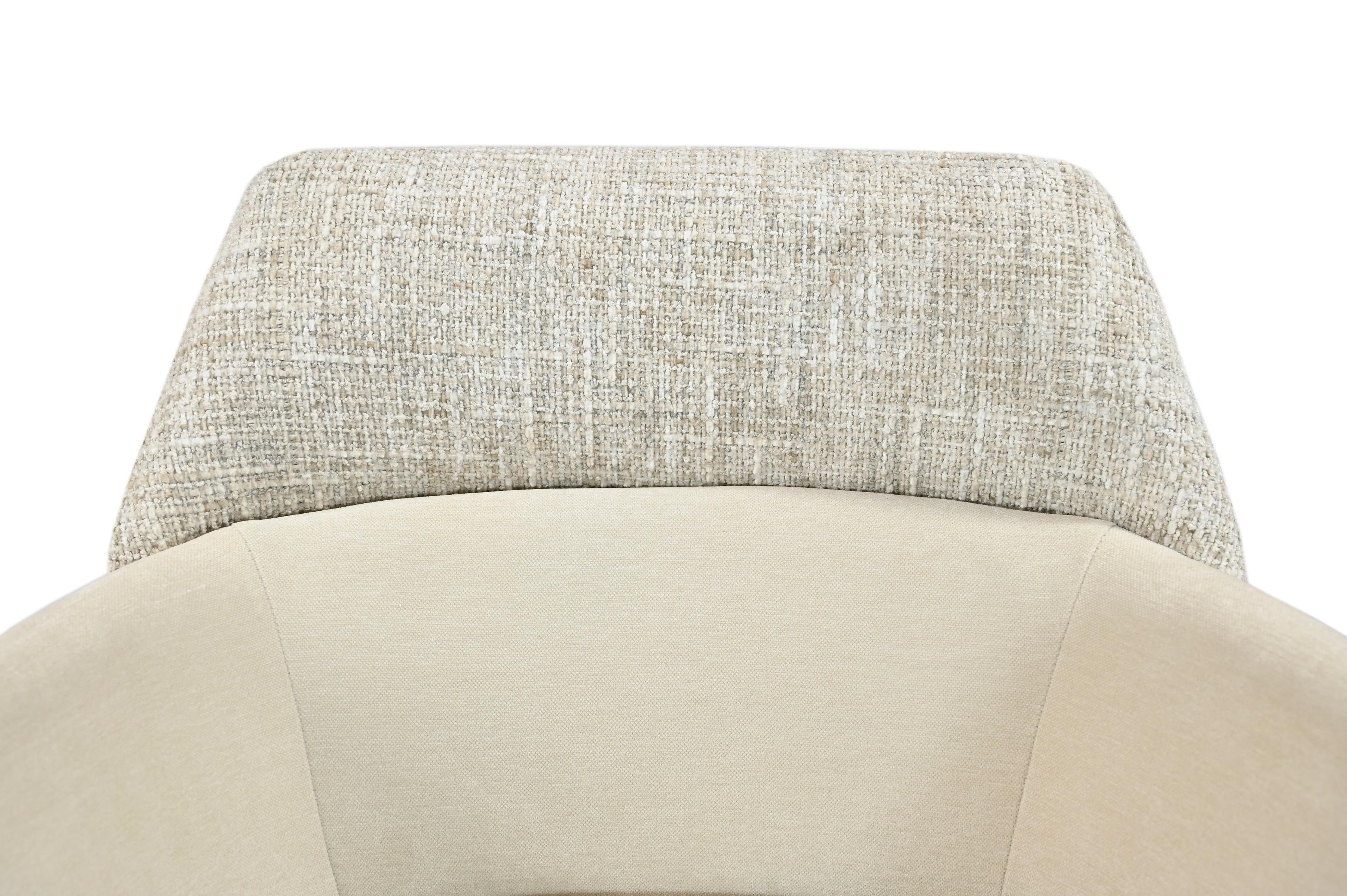 Стілець поворотний Vetro R-165 Тофу/Капучино - фото 6 Стілець поворотний Vetro R-165 Тофу/Капучино - фото 6