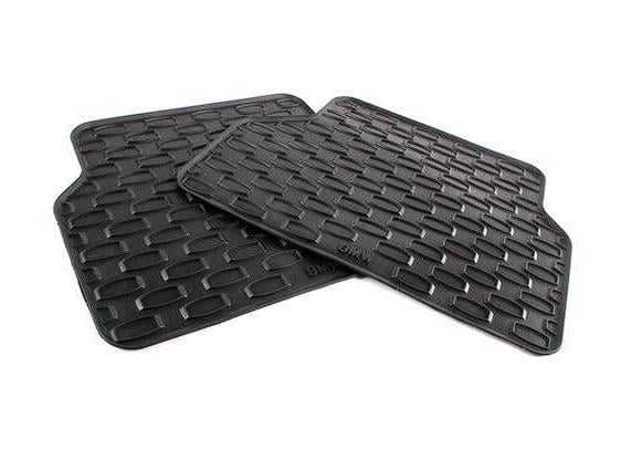 Коврики в салон BMW 5 E60/E61 03-10 задние 2 шт. Черный (51472409274)