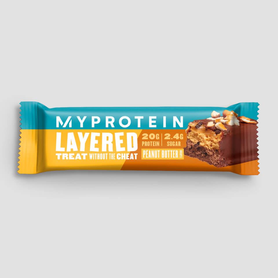 Батончик спортивний Retail Layer Bar Peanut Butter 60 г (00000035206)