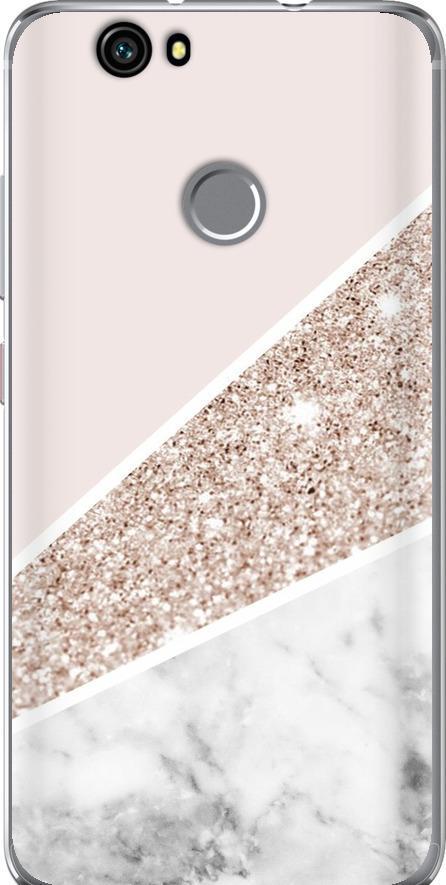Чехол на Huawei Nova Пастельный мрамор (4342u-439-42517)