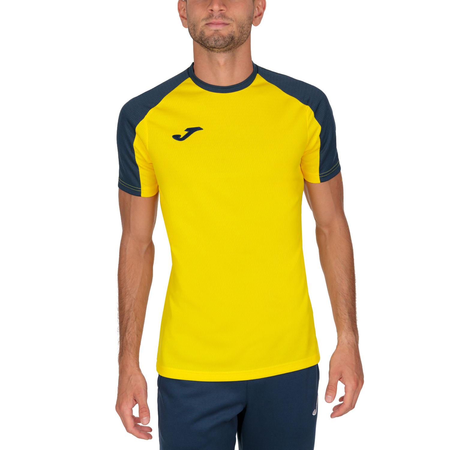 Футболка Joma 102748.903 Eco Championship Short Sleeve T-Shirt M Yellow/Navy (8445456358527)