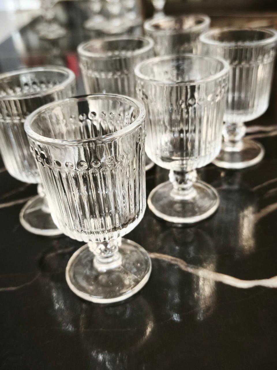 Набор рюмок на ножках Династия 60 мл 6 шт. Прозрачный (102-488) - фото 6 Набор рюмок на ножках Династия 60 мл 6 шт. Прозрачный (102-488) - фото 6