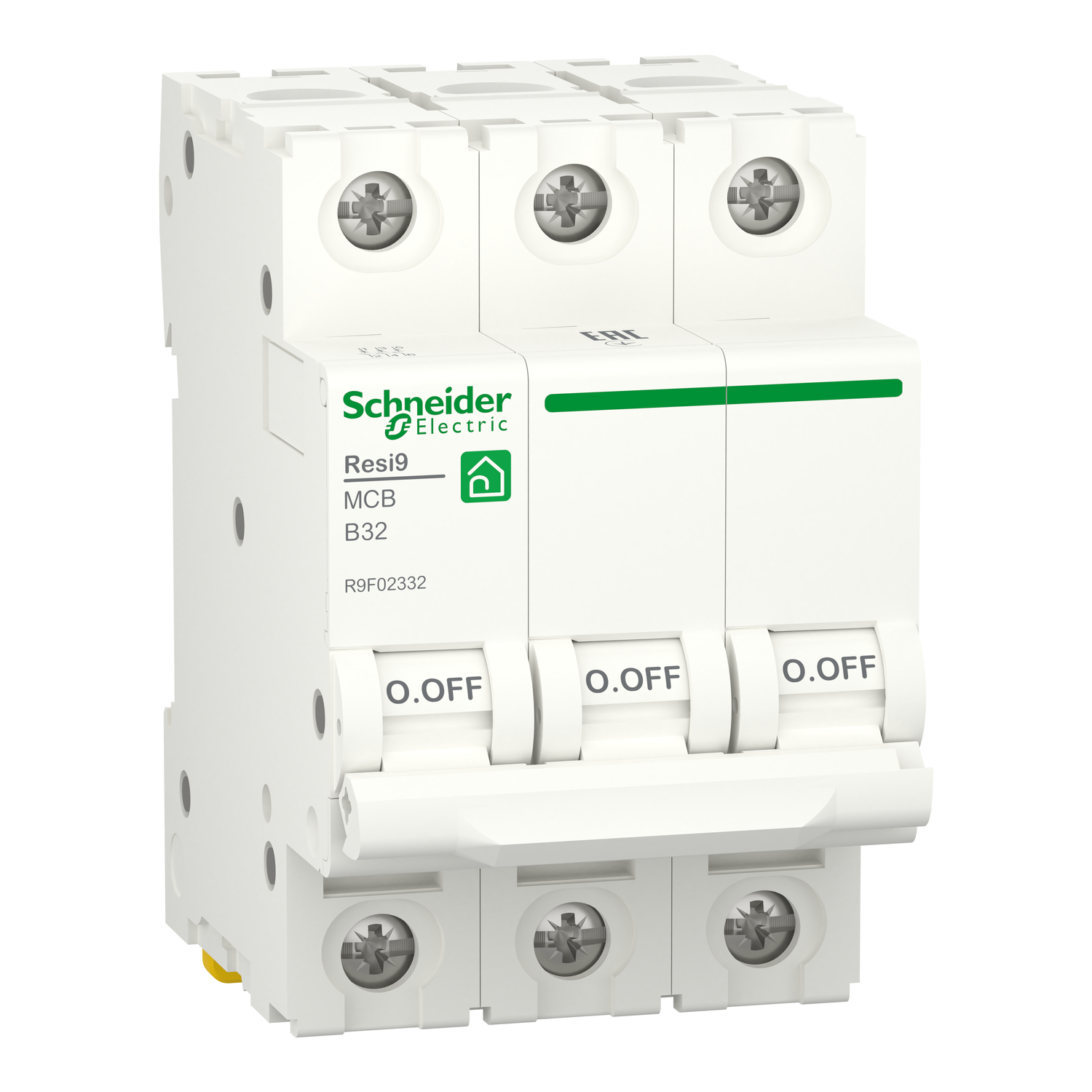 Автоматический выключатель Schneider Electric Resi9 B 3P 32А (R9F02332)