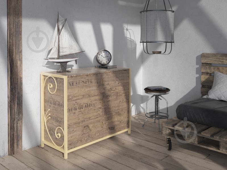 Комод Tenero Бетис Бежевый/дуб (1000002155) Комод Tenero Бетис Бежевый/дуб (1000002155)