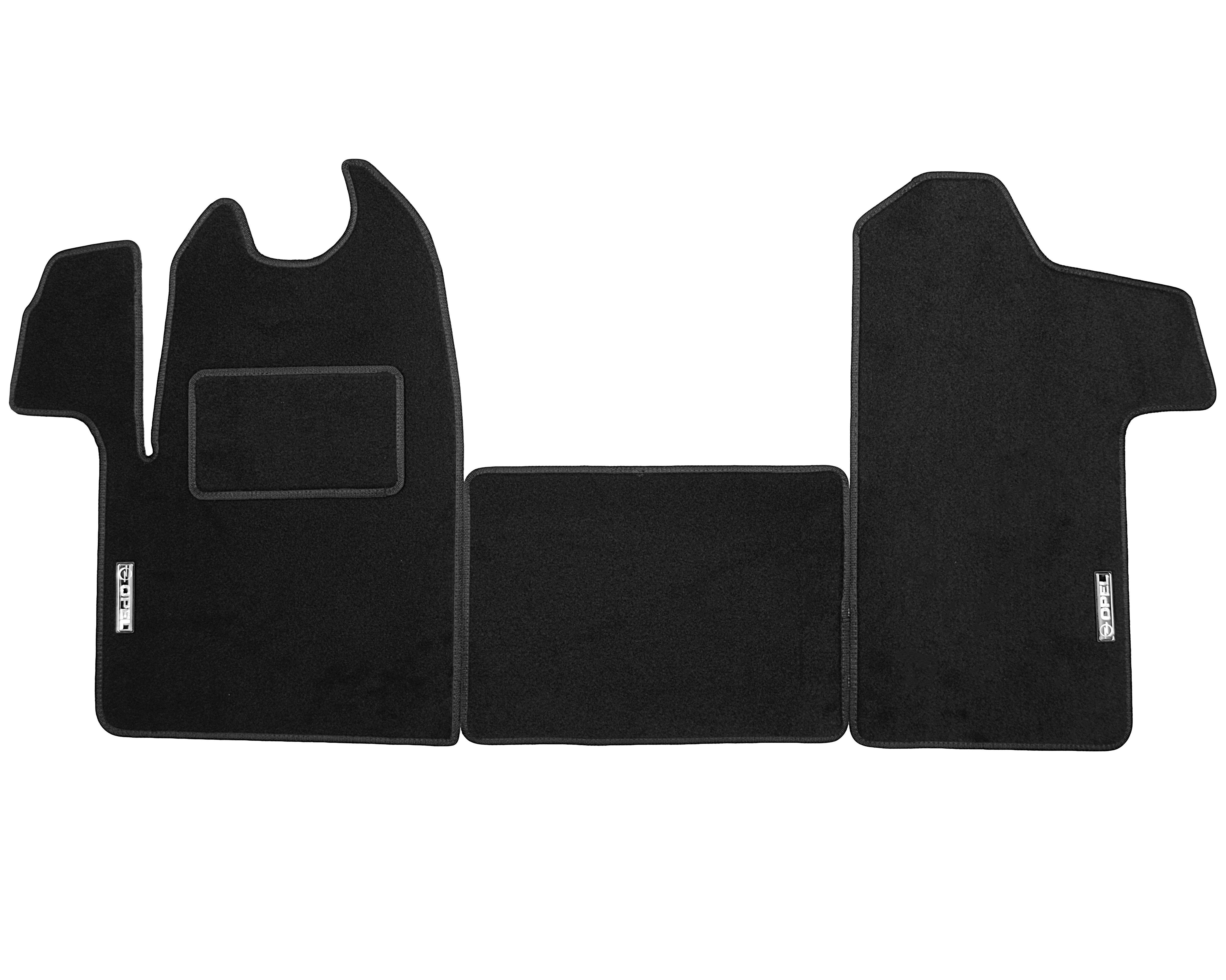 Коврики в салон Стандарт для Opel Movano '11- текстильные Черный