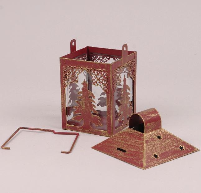 Ліхтар металевий новорічний (45564) - фото 2