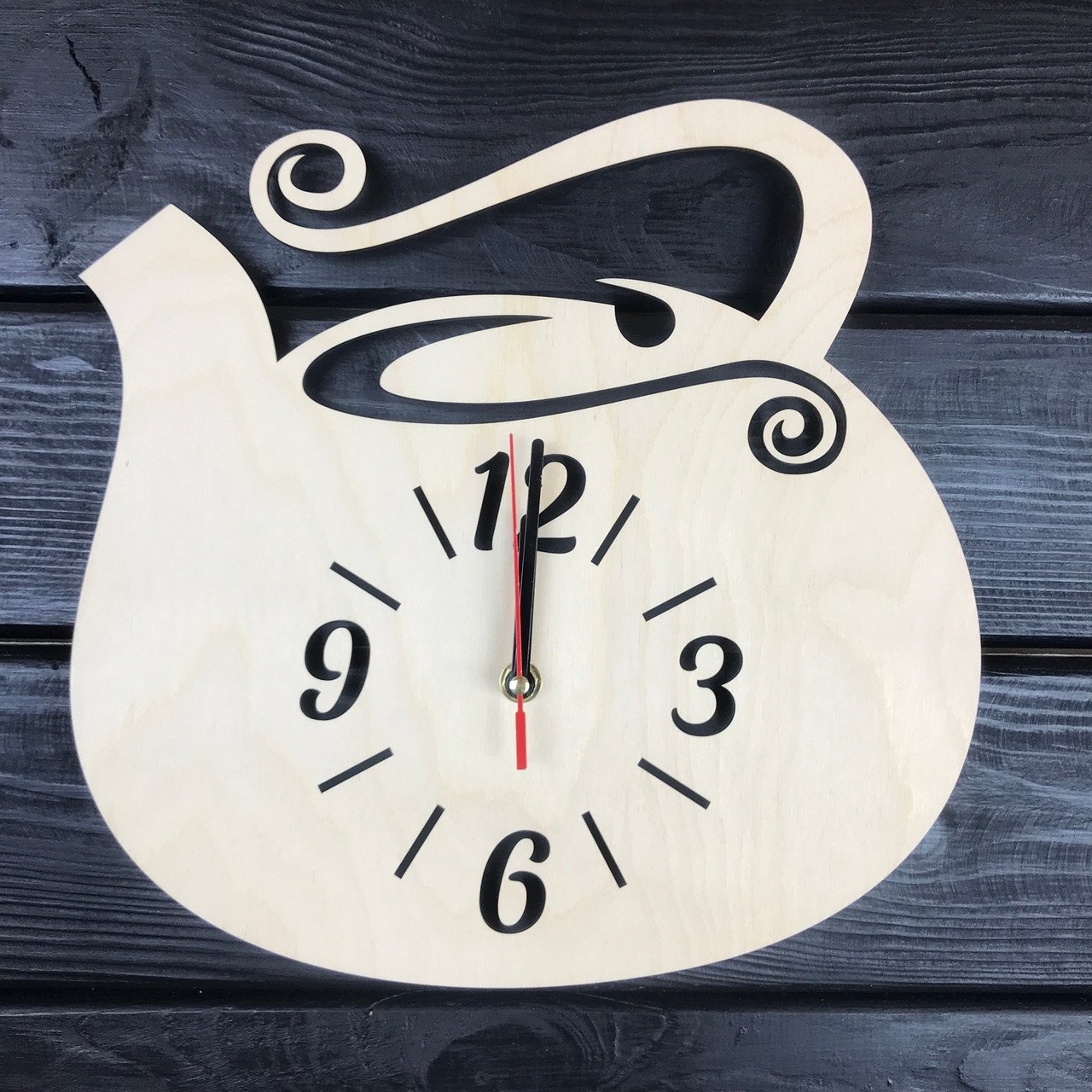 Часы настенные Чайник