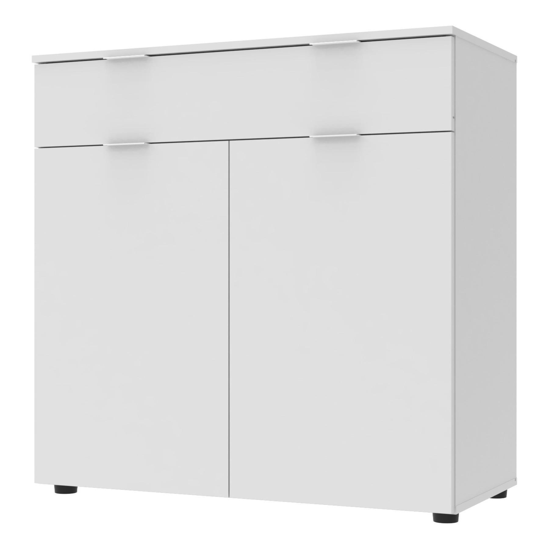 Комод в гостиную Doros Рон 2 80х38х100 см Белый - фото 1 Комод в гостиную Doros Рон 2 80х38х100 см Белый - фото 1