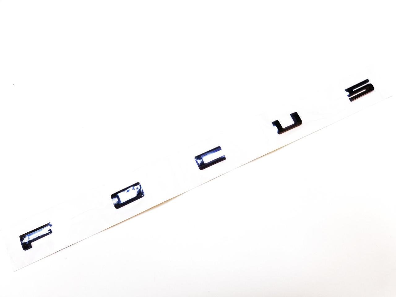 Эмблема Focus Ford на багажник автомобиля Black gloss (2490140605)